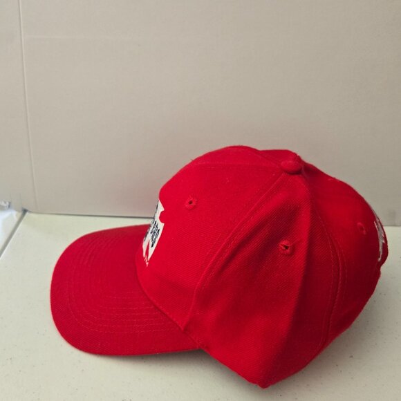 VINTAGE WEST COAST CHOPPERS JESSE JAMES 90'S OTTO MENS Red BASEBALL CAP OSFM - Picture 4 of 6